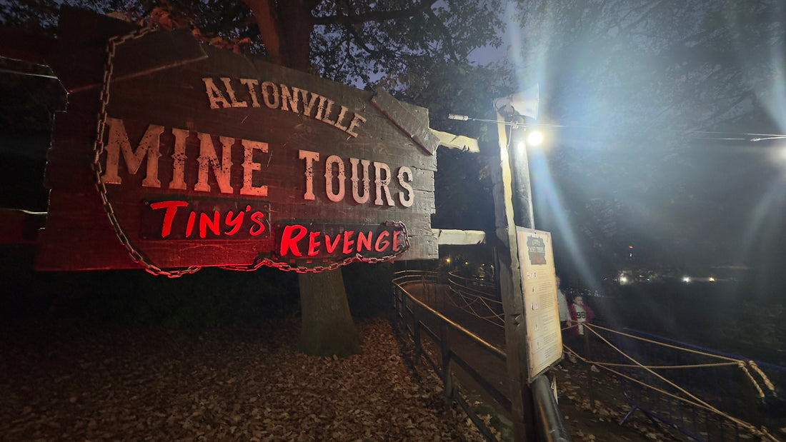 Alton Towers Scarefest: The Legend of The Skin Snatchers and the Mines Tour