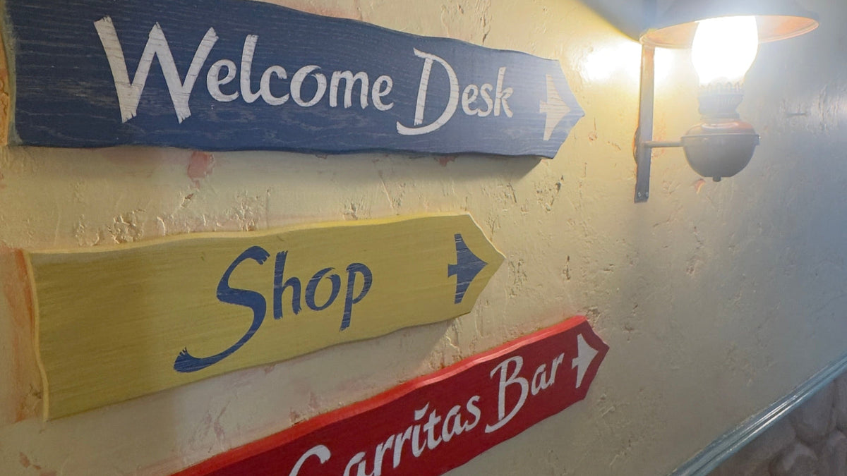Festive decorations at Alton Towers Resort