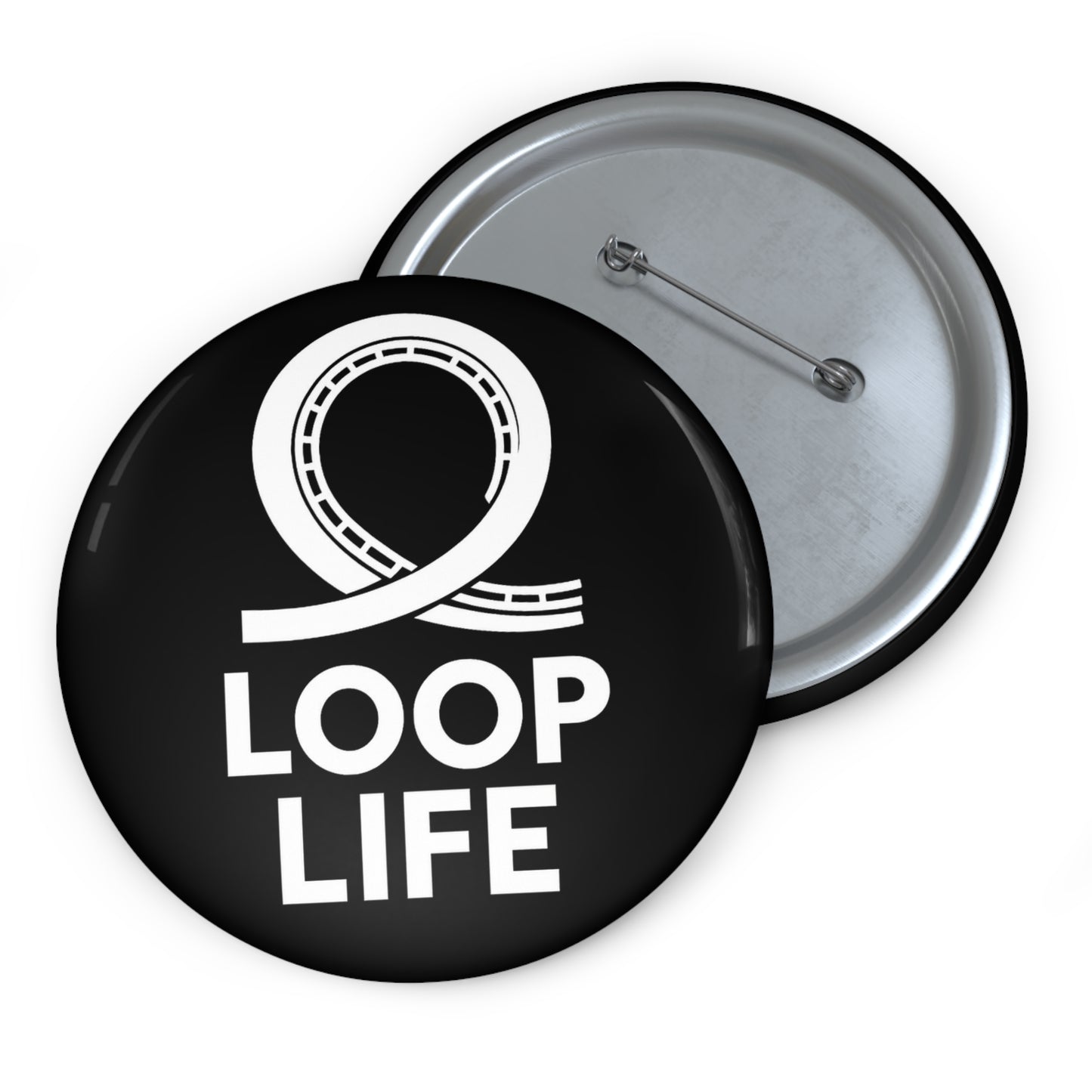 Coaster addict Pin Badge