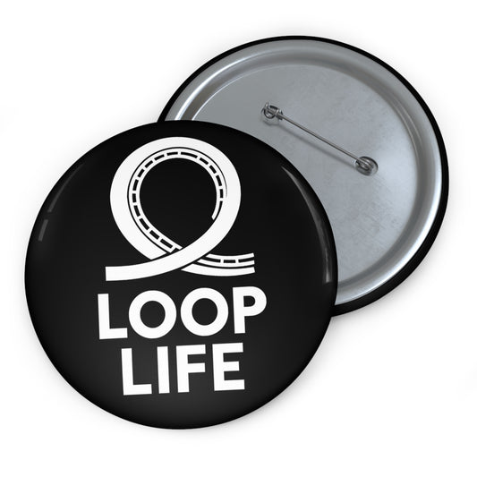 Coaster addict Pin Badge