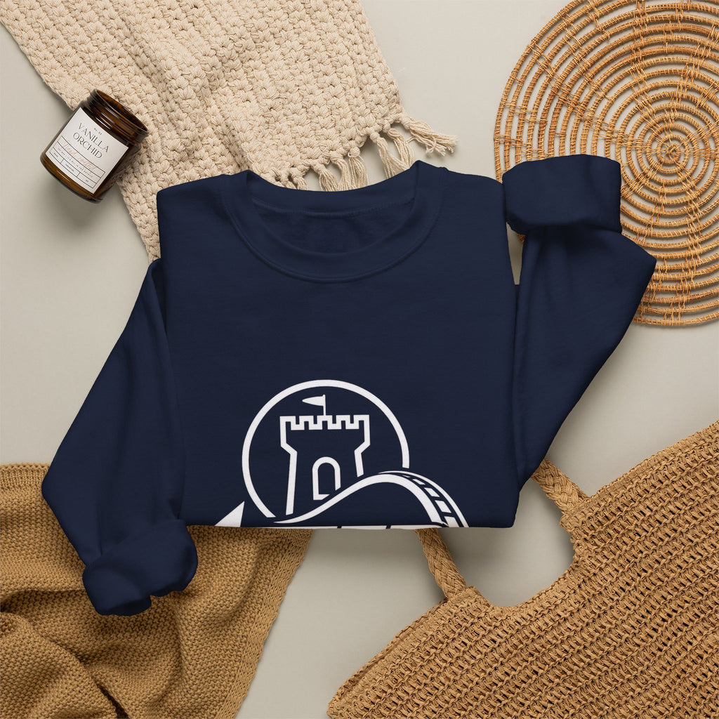 After the Drop Skateboarding Crewneck Embroidered Sweatshirt