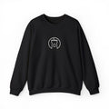 Embroidered branded crew neck jumper