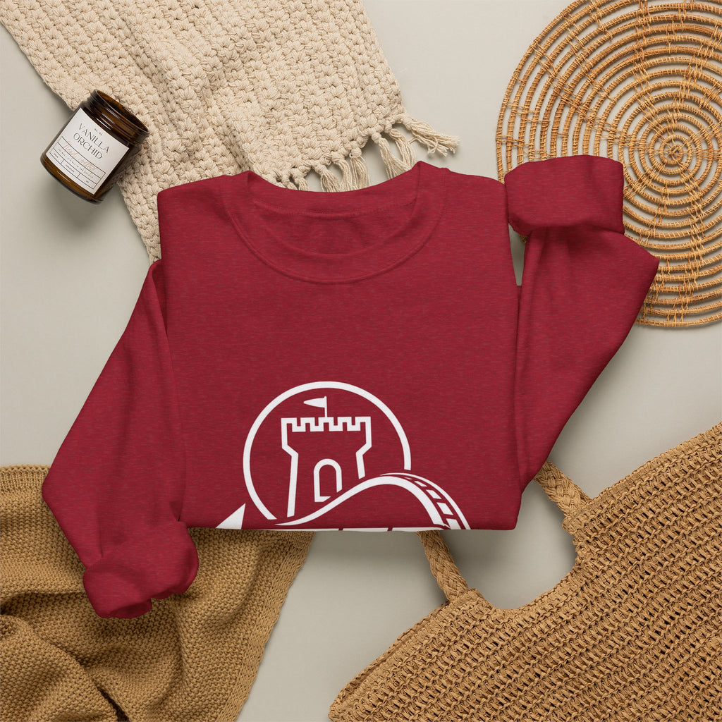 After the Drop Skateboarding Crewneck Embroidered Sweatshirt